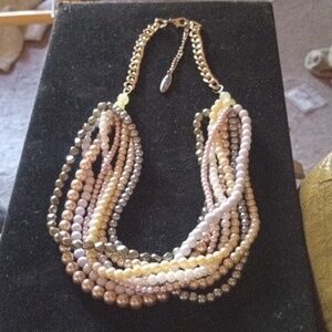 Multicolor Beaded Necklace (Plunder)